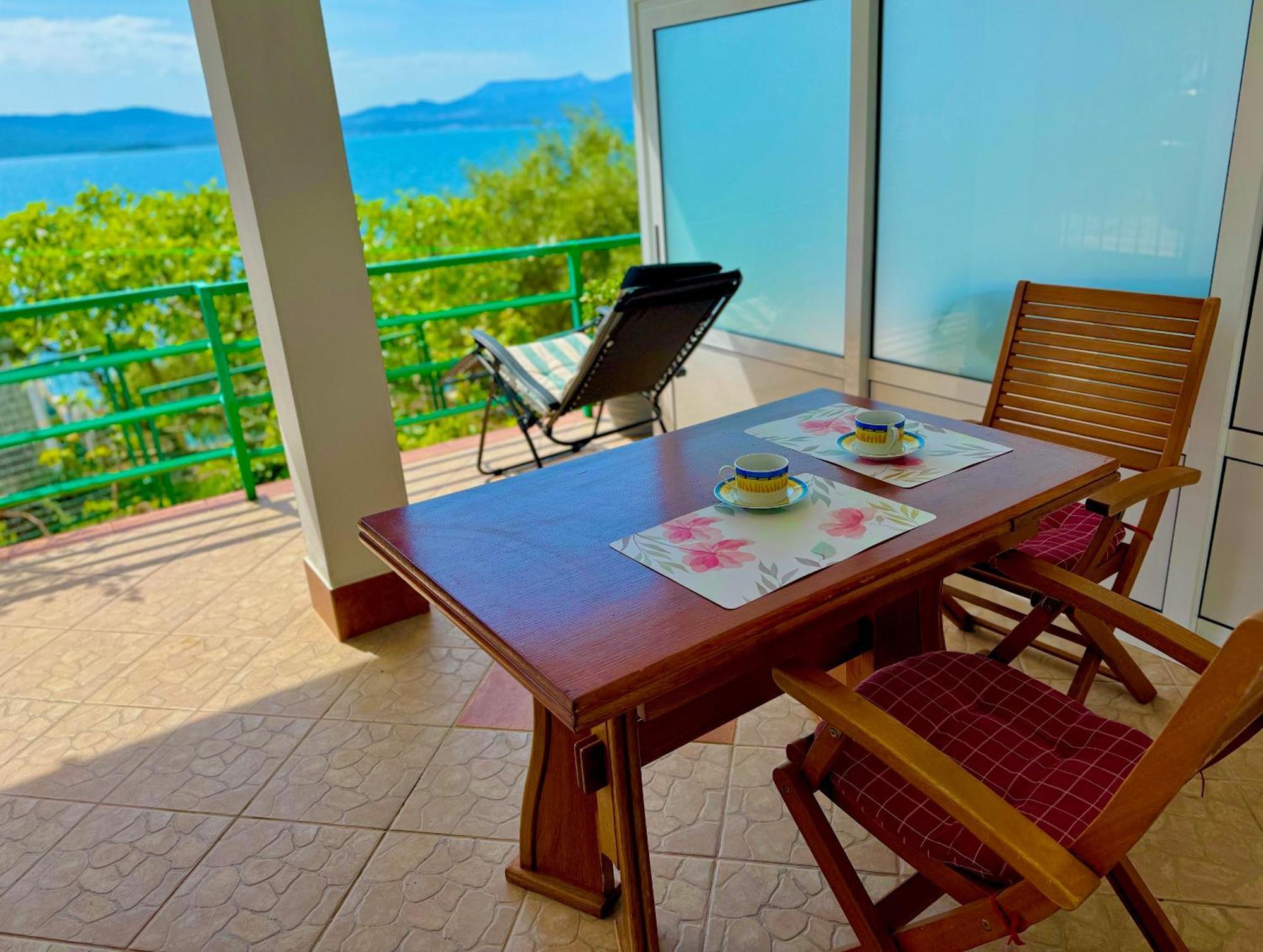 Ferienwohnung Stella Sea View Klek Exterior foto